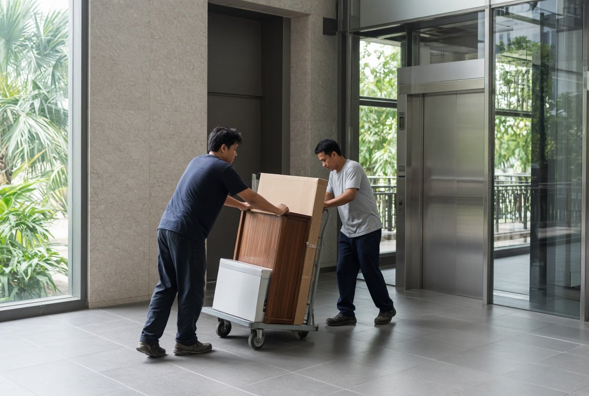 Singapore condominium move