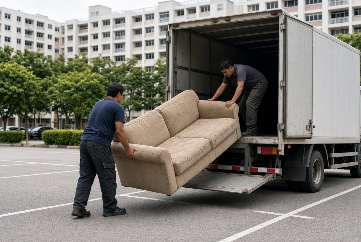 Furniture disposal in Singapore